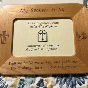 Confirmation picture frame new in box!!!